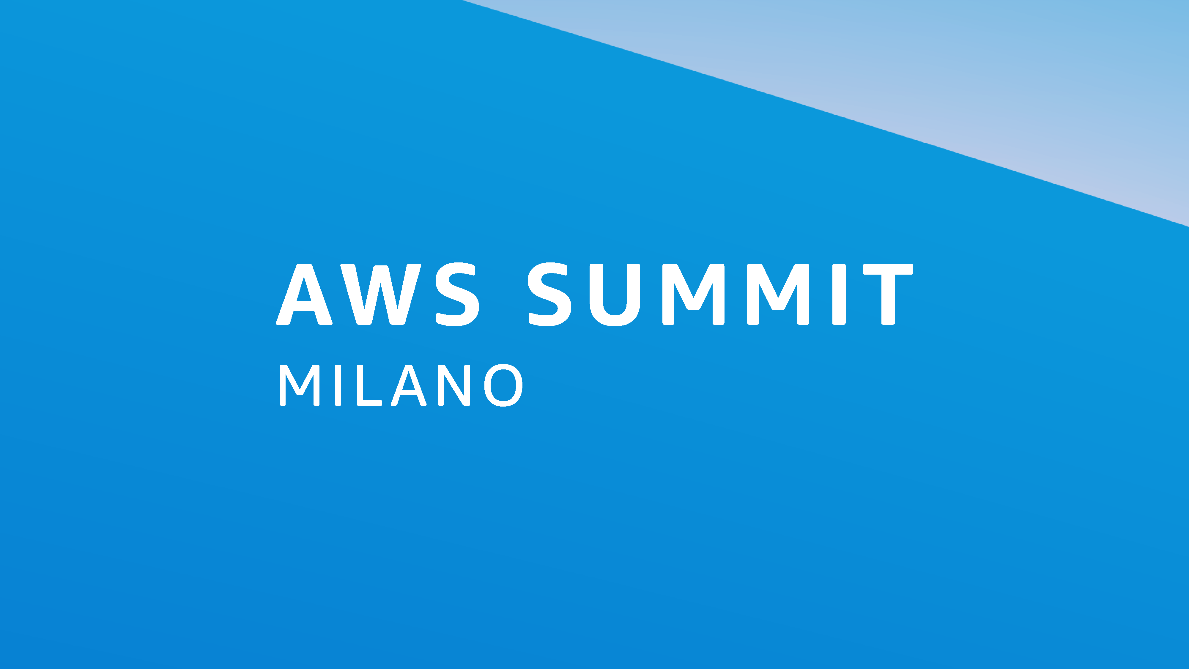 AWS Summit Milano 2025